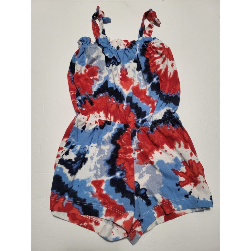 (#9) Children’s Place Red, White, & Blue Romper Size Toddler 3T